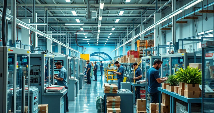Fábrica de Embalagens Plásticas Eficientes