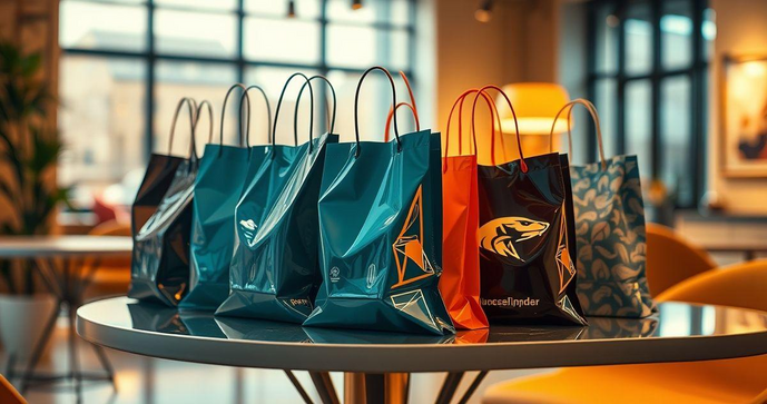 Fábrica de sacolas plásticas personalizadas para impulsionar sua marca