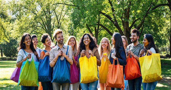 Sacolas Plásticas: Práticas e Sustentáveis