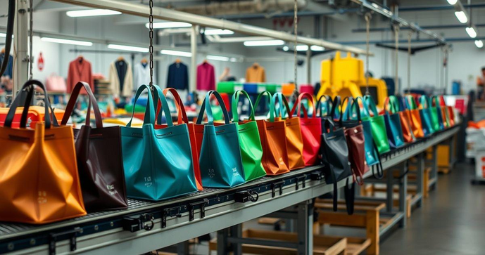 Fábrica de sacolas personalizadas transforma sua marca com estilo e praticidade