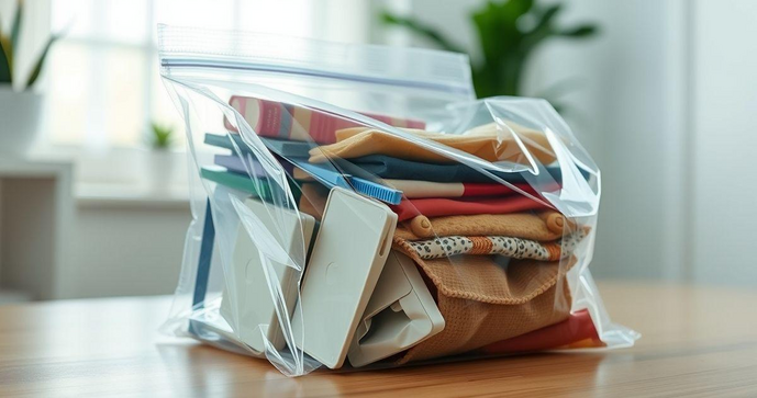 Saco Adesivado Transparente Cromus: A Solução Perfeita para Organizar e Proteger