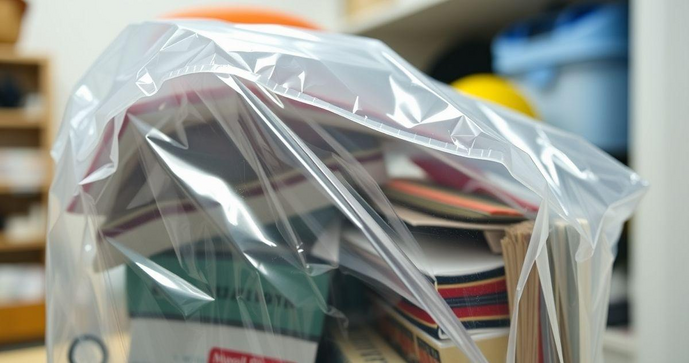 Saco plástico com adesivo é a solução ideal para organização e praticidade no dia a dia