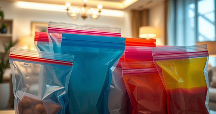 Sacos Plásticos com Fecho Adesivo: Praticidade e Segurança