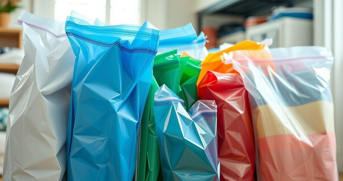 Como Escolher Sacos Plásticos com Fecho Adesivo para Armazenamento Eficiente