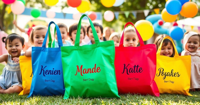 Descubra Onde Fazer Sacolas Personalizadas para Crianças e Eventos