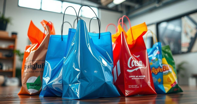 Sacolas de Plástico Personalizadas: Como Escolher e Potencializar sua Marca