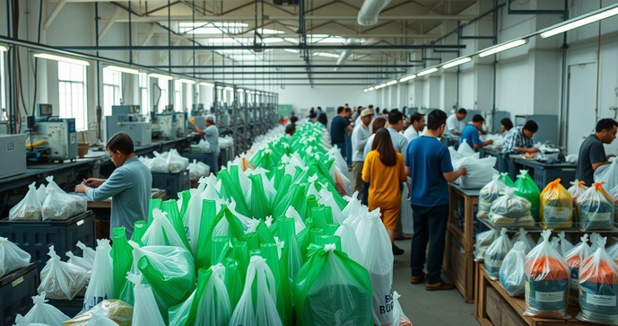 Como Escolher a Melhor Fábrica de Sacolas Plásticas para seu Negócio