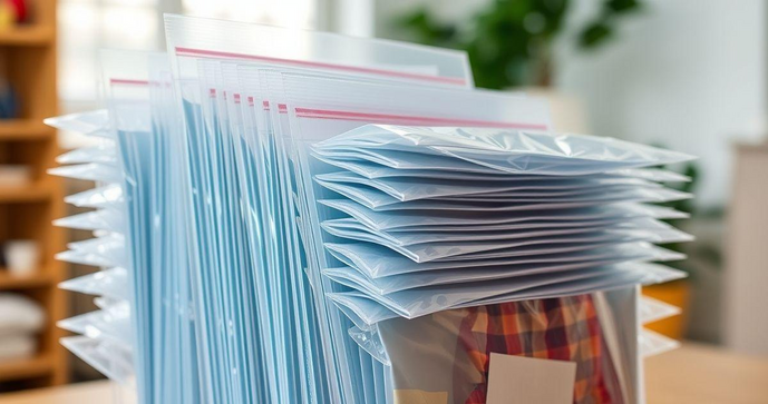 Saco com aba adesiva é a solução prática e segura para suas embalagens